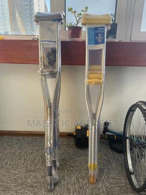 Adjustable Aluminium Underarm Crutches Pair - main view