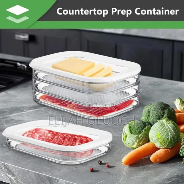 3 in 1 Stackable Bacon and Cheese Container*