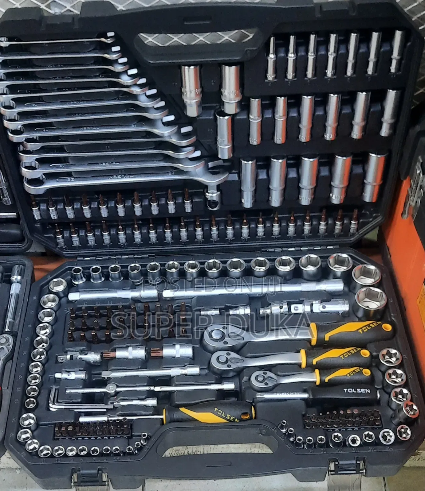 Tolsen 216 Pieces Toolset.Heavy Duty 216 Blow Mould Tool Set