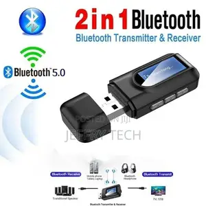 5.0 Adapter Wireless LCD Display USB AUX Audio TV