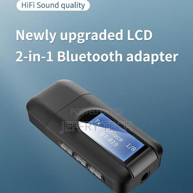 5.0 Adapter Wireless LCD Display USB AUX Audio TV - thumbnail 4