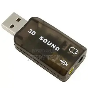 New 5.1 External USB Audio Sound Card Adapter For