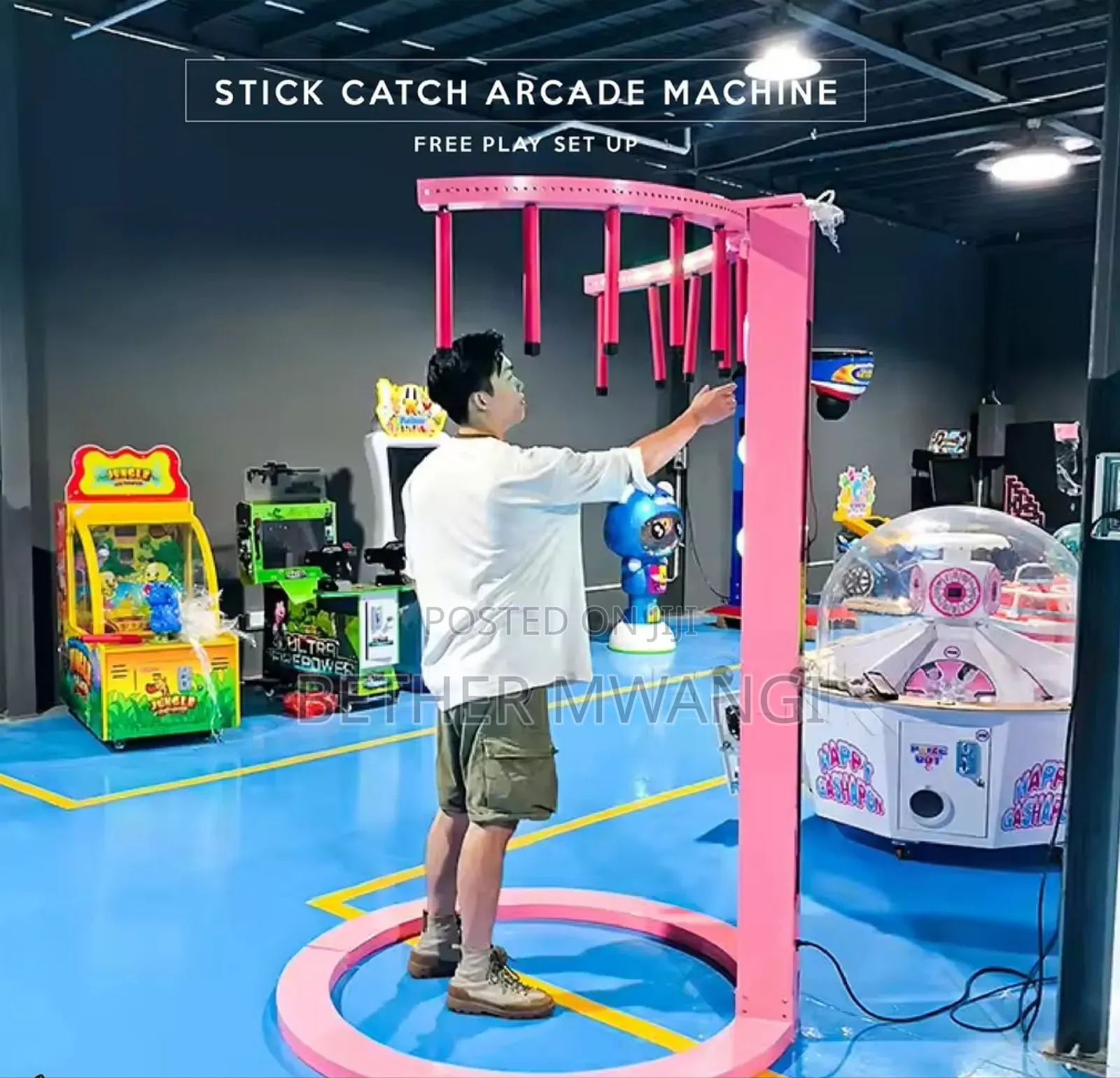 Stick Catching Arcade Machine in Kenya