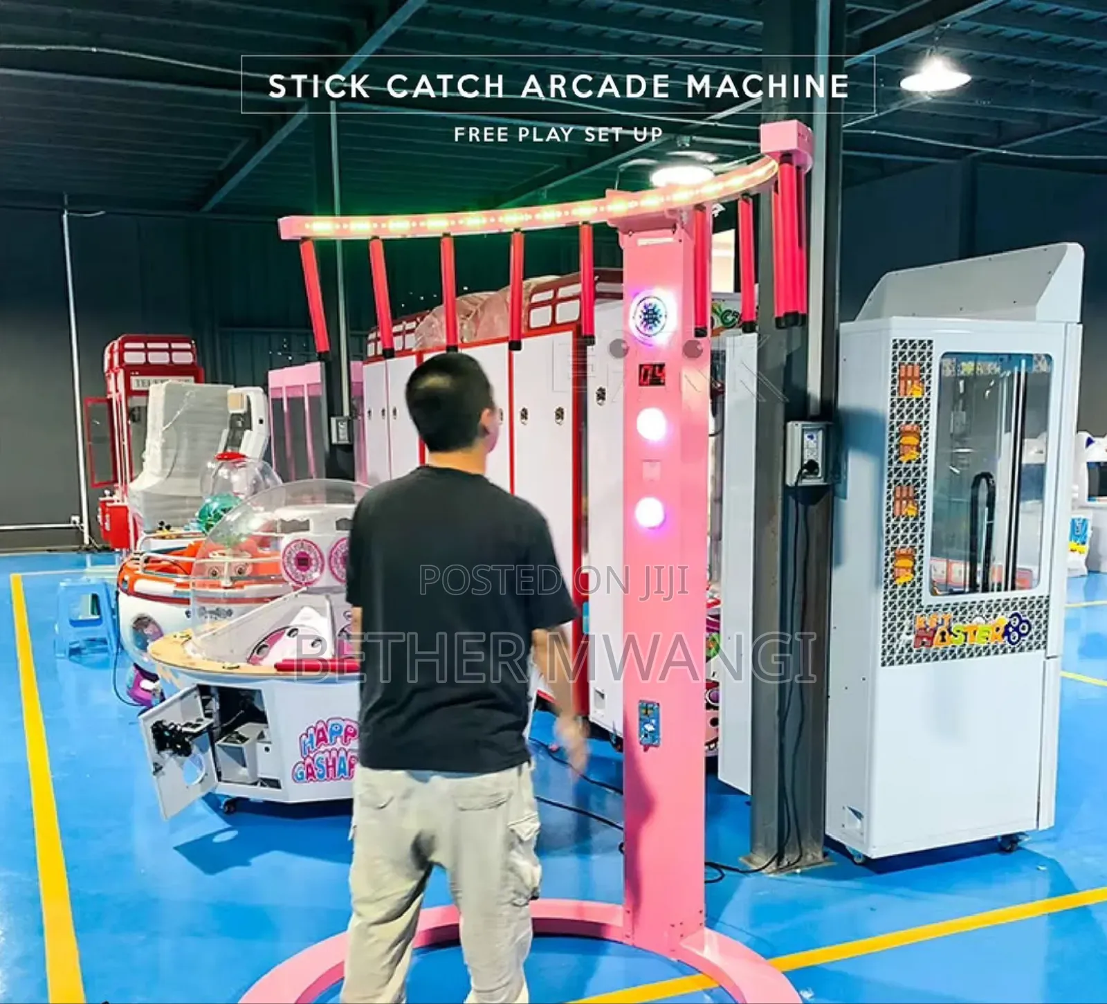 Stick Catching Arcade Machine in Kenya