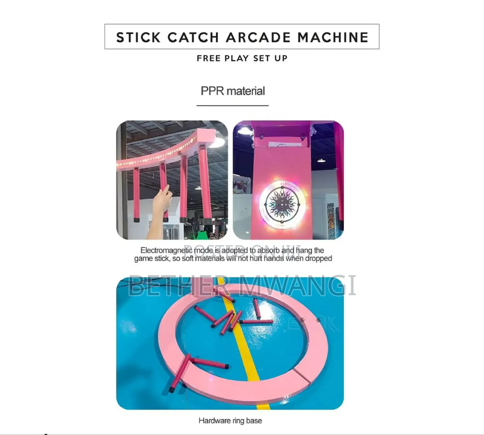 Stick Catching Arcade Machine in Kenya