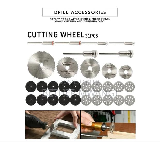 Dremel/Drill Accessories Set in Kenya - main view