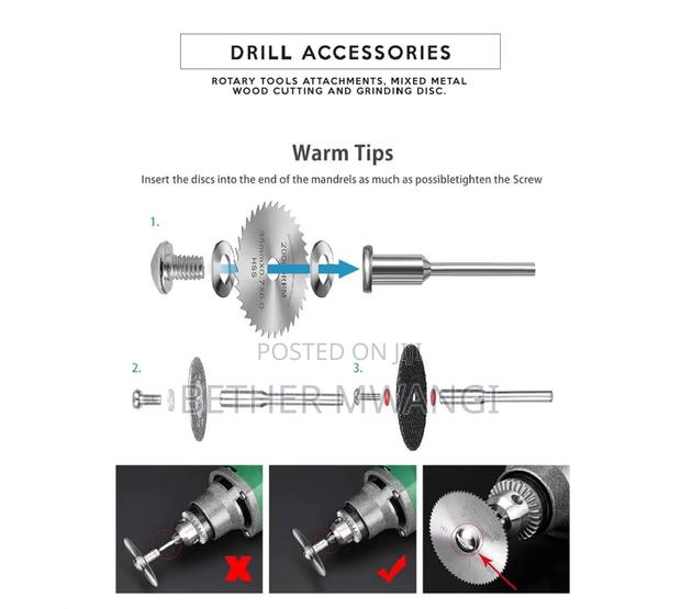 Dremel/Drill Accessories Set in Kenya - thumbnail 4
