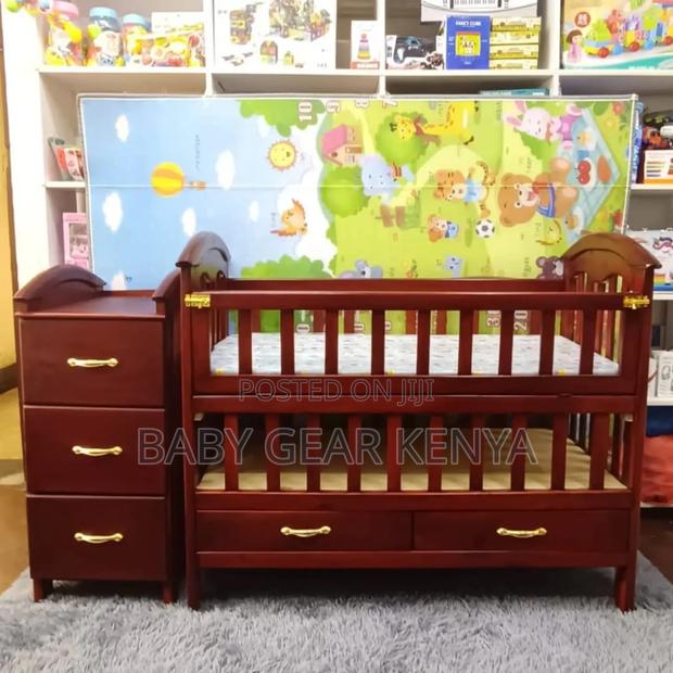 Baby Cot.Baby Crib.Brown
