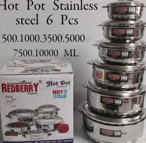 Hot Cold Redberry Hotpots Stainless Steel Insulated Pots