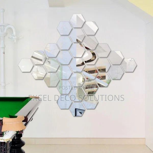 Acrylic Mirrors-Geometric Vibes for Modern Spaces!
