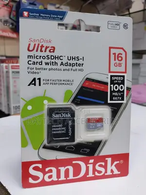 Sandisk Ultra 16gb Microsdhc Uhs-I Card Adapter 10mbs