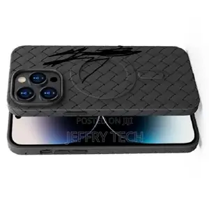 iPhone 16 Pro Woven Pattern Magsafe Magnetic Cooling Phone