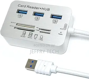 USB3.0 Cards and 3 USB Ports, Memory Card Reader (MS, Micro