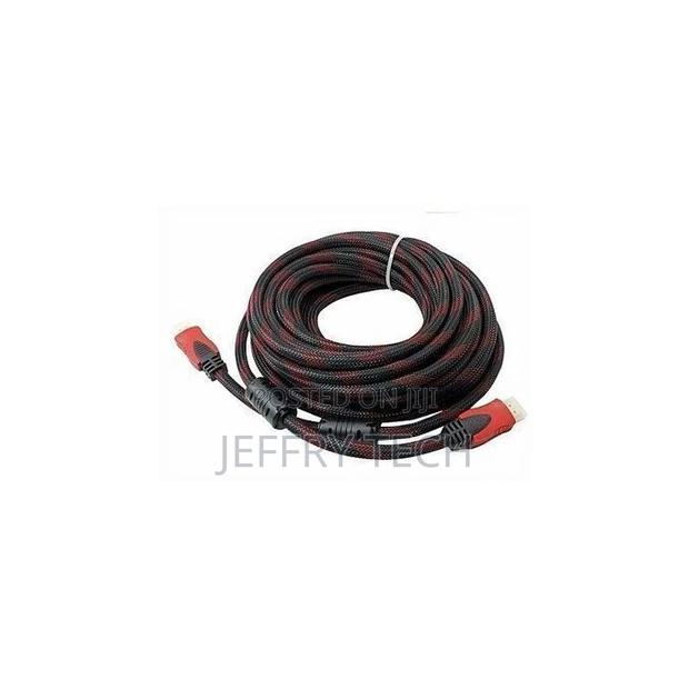 HDMI Cable 20 Meters Woven With Zinc Alloy Metal