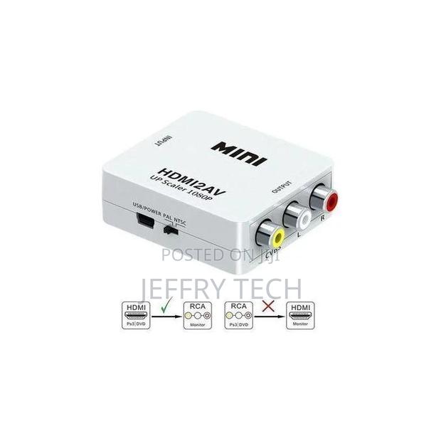 Mini Composite Adapter Mini HDMI2AV Digital HDMI RCA to AV V