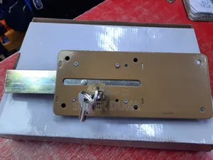 Steel Gate, 6 Turn Dead Lock. Keyless From Inside Rim Lock