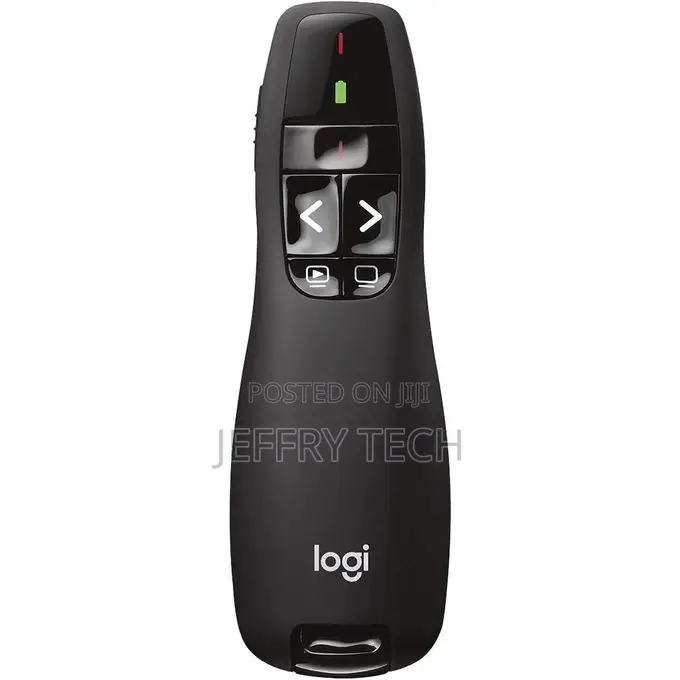 Logitech Wireless Presentation Remote, 2.4 GHZ/Usb Receiver,