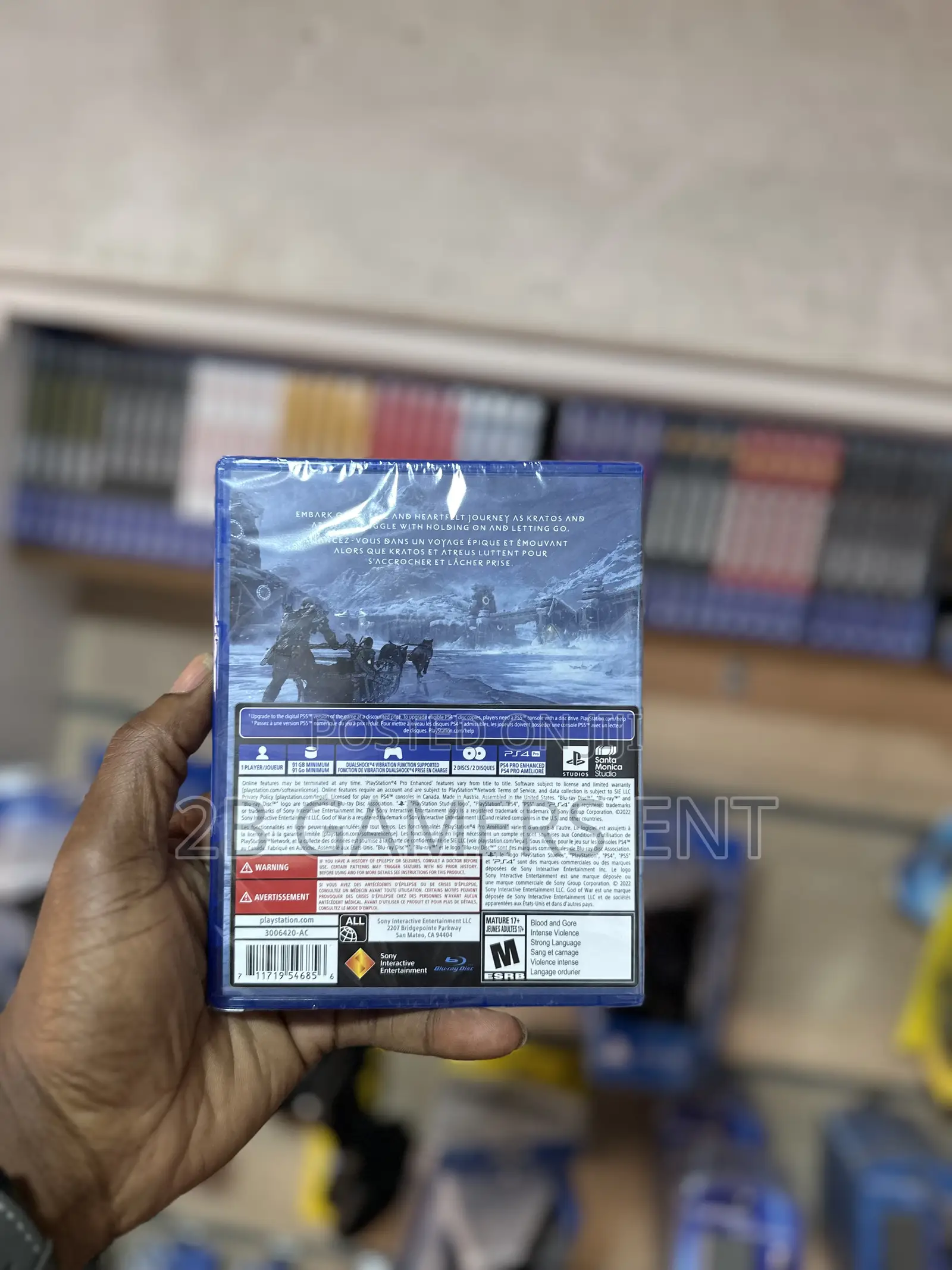 God of War Ragnarok Ps4 New