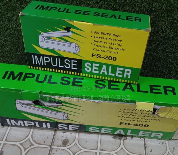 New Arrival 200mm Metallic Impulse Sealer - main view