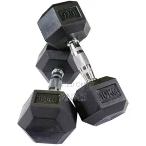 10kgs Pair Hexagonal Dumbells