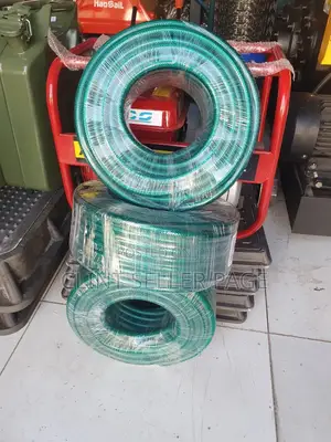 Green Braided Hose Pipe/ Hose Guard.