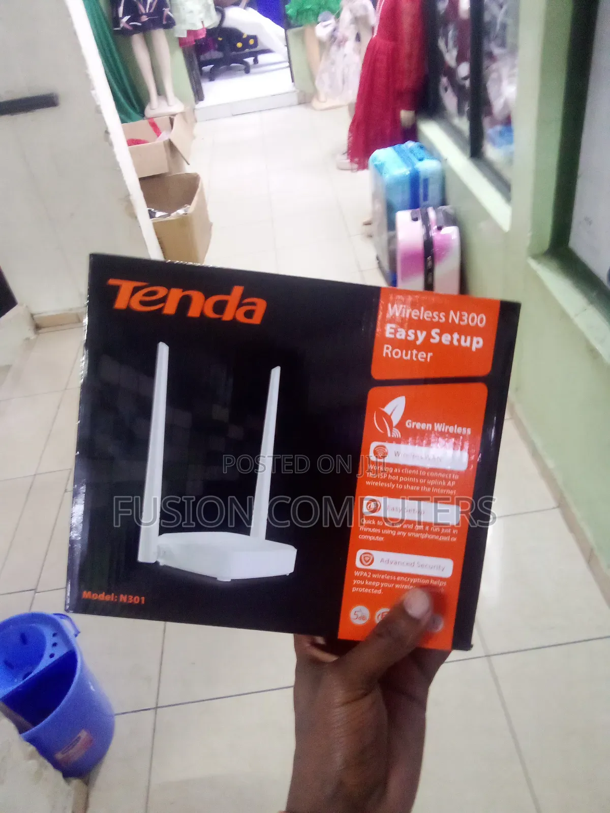 Tenda N301 Wireless N300 Router