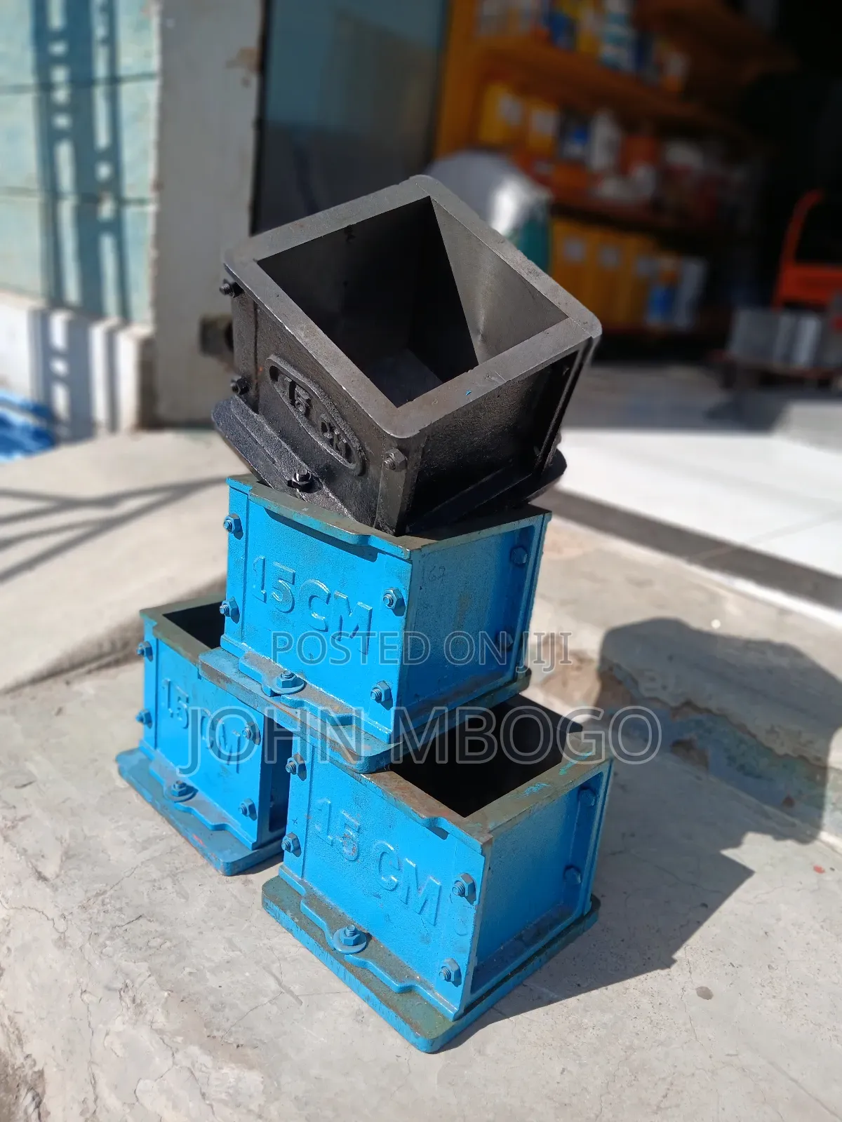 Concrete Cube Moulds (150mmx150mmx150mm).