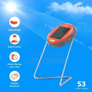 Solar Rechargeable Lantern Lamp With Stand Dligh S3