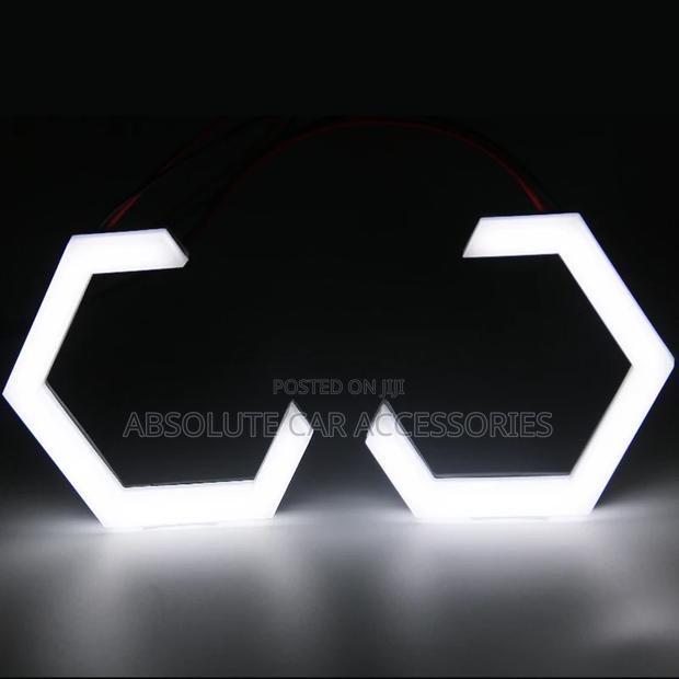 2.5 Inch LED Angel Eyes Headlight Halo Rings