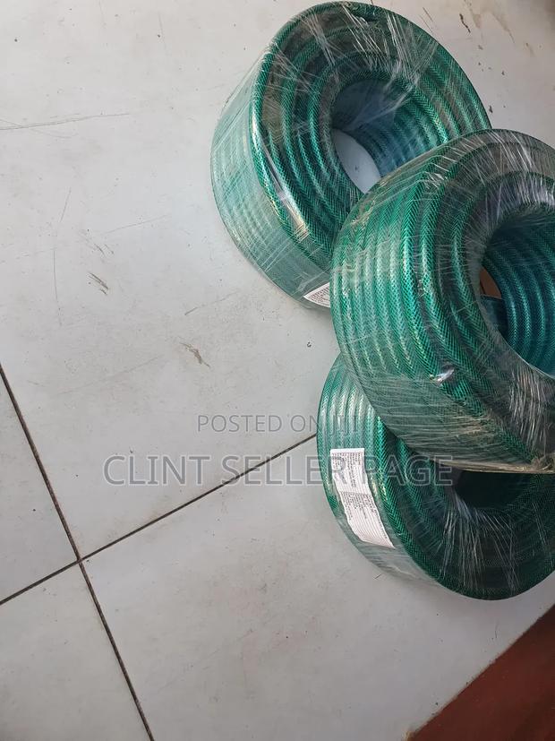 Green Braided Hose Pipe/ Hydra Braid.