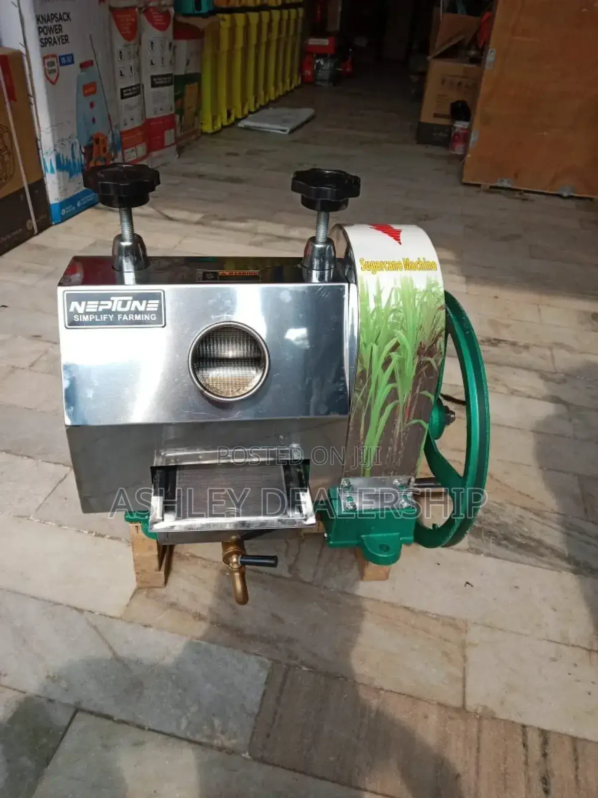Sugarcane Juice Crusher