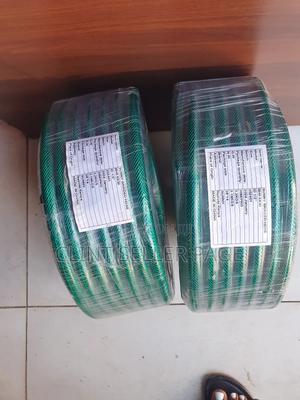 Green Braided Hose Pipe/ Hydra Weave. - thumbnail 2