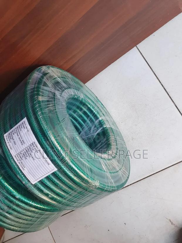 Green Braided Hose Pipe/ Hydra Weave. - thumbnail 4