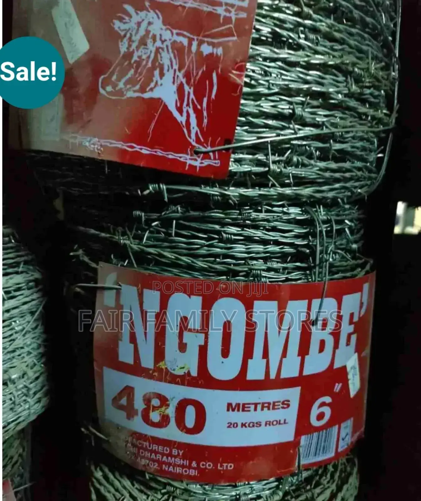 480M Ng’Ombe Barbed Wire
