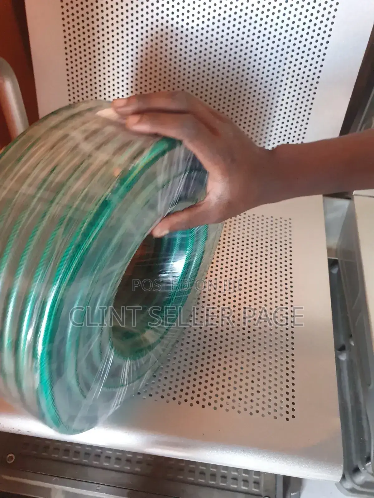 Green Braided Hose Pipe/ Power Hose.