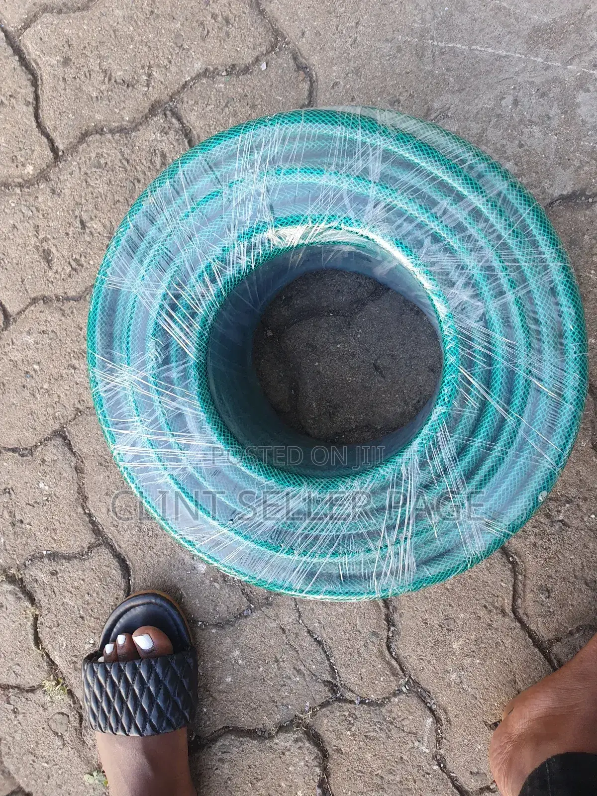 High Quality Green Braided Hose Pipe/ Mesh Hose.