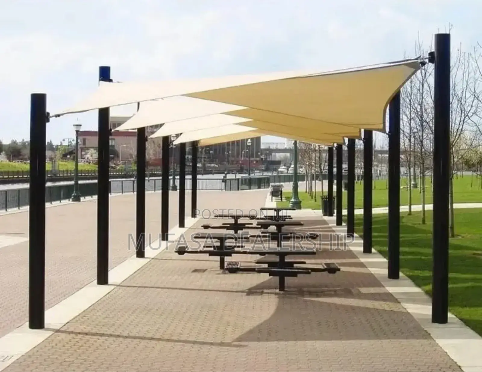 Car Shade Nets/ Hotel Canopy Shades