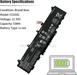 HP Z Book Firefly 14 G7 HSTNN-Db9q HSTNN-Ib9f Battery