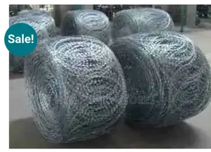 Flat Trap Wire Galvanized Razor Fence 450 Mm High 8 M Long