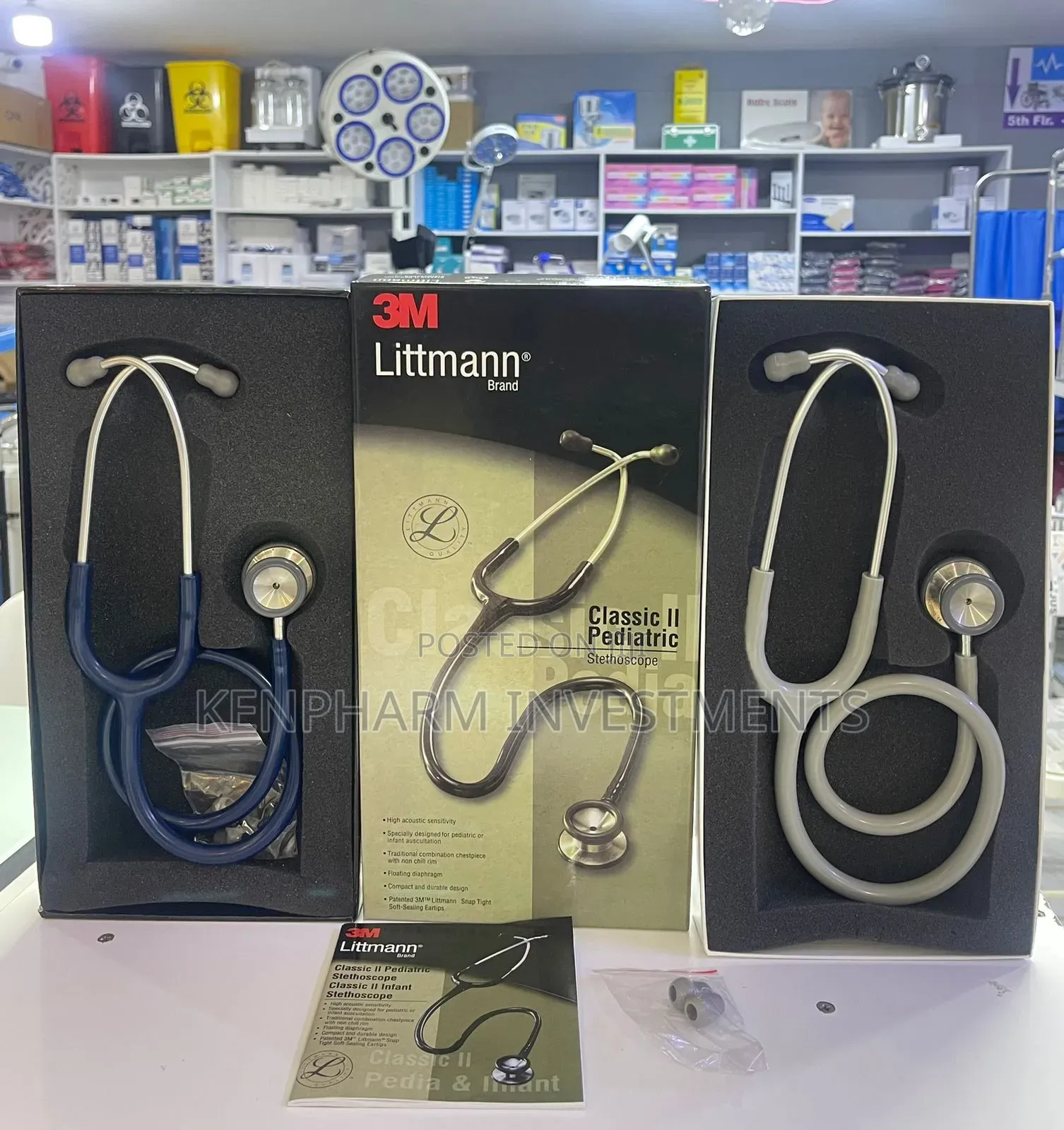 Paediatric Stethoscope Littmann(Blue)