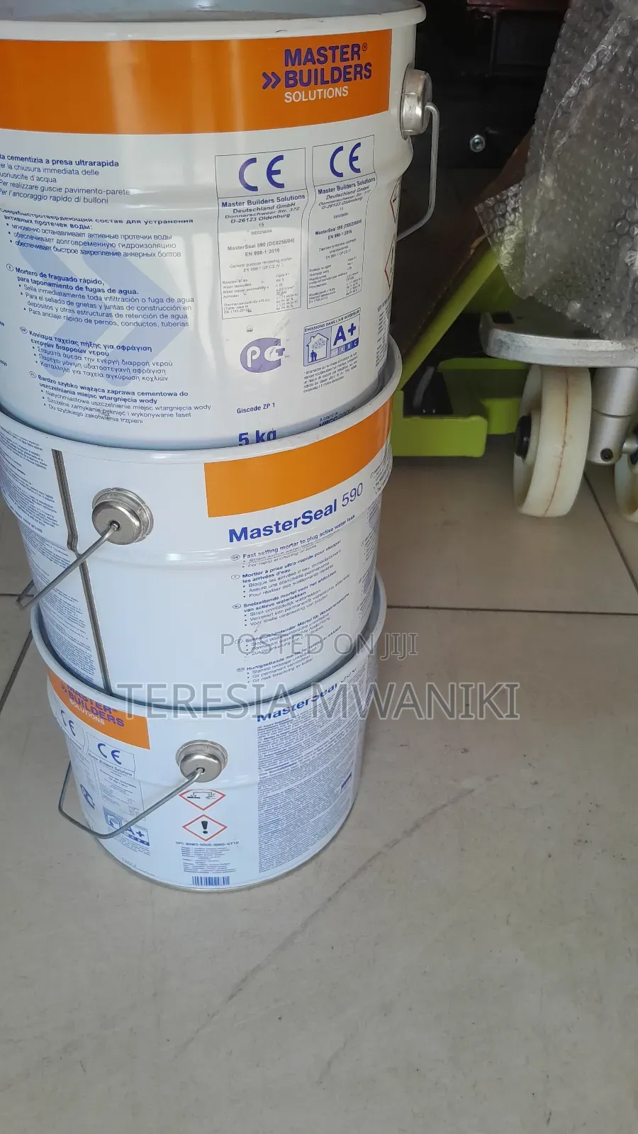 Masterseal  590, Waterplug  5kgs