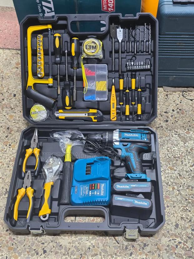 Makita 108pc Cordless Drill Toolkit - main view