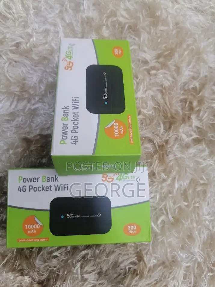 Model-Xm42 4G Mifi +10000mah Power Bank 300mbps 5g/4g