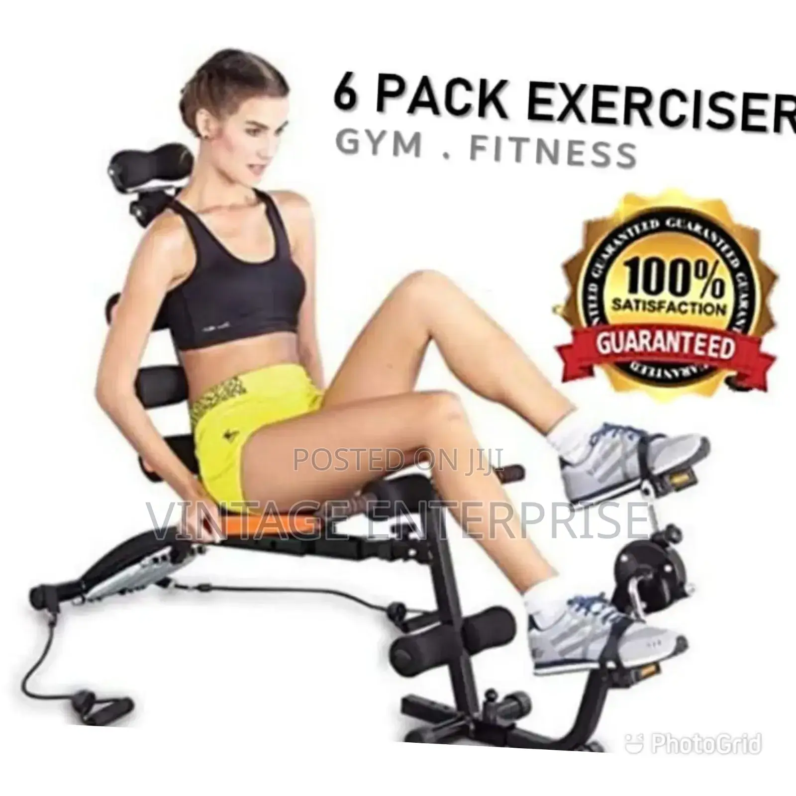 Six Pack Exercise With Pedals