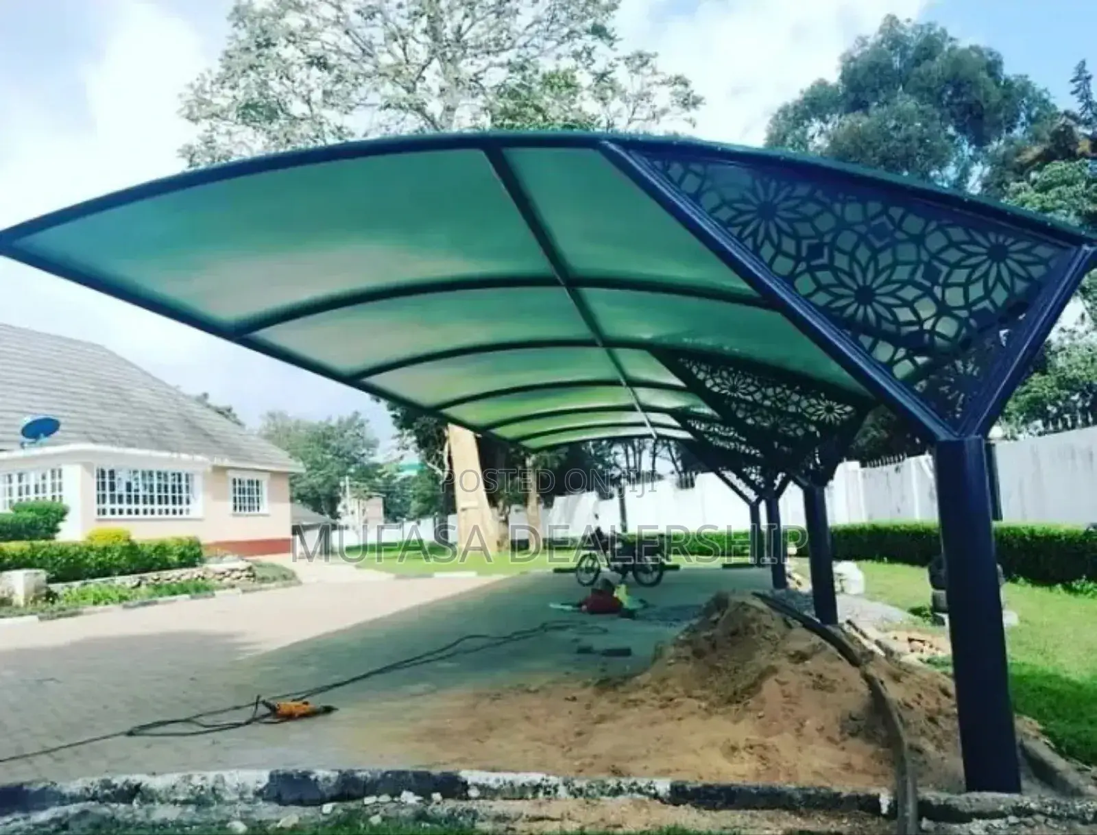 Smooth Waterproofing Car Shade Nets