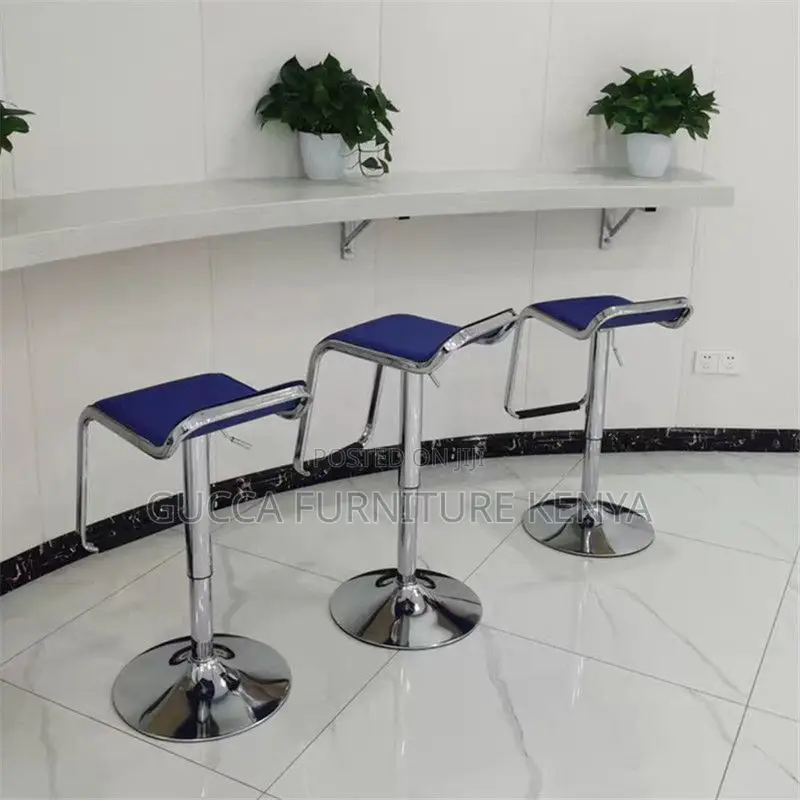 Home Chairs: Saddle Seat Pub Stool With Flexible Height