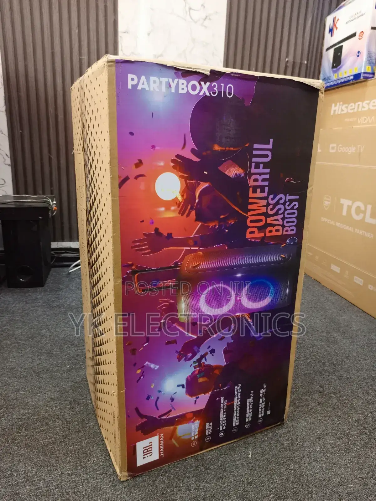 JBL Partybox 310 Portable Bluetooth Speaker