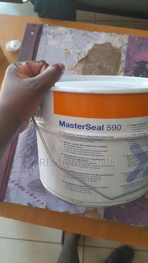 Masterseal 590, Fast Setting  Mortar For Active  Water Leak. - thumbnail 2