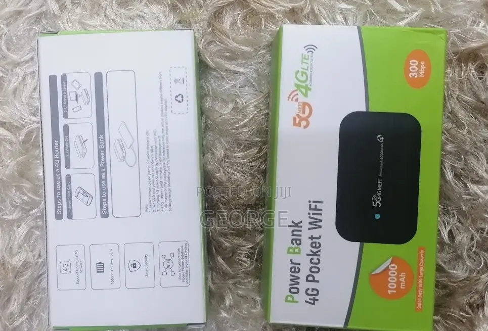 2025^ 4G LTE Pocket Mifi With Power Bank