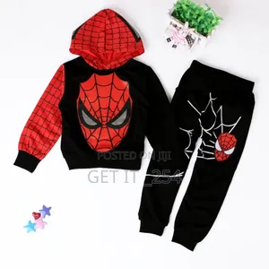 Spiderman Truck Suit 
Ages 2_4yrs
Black